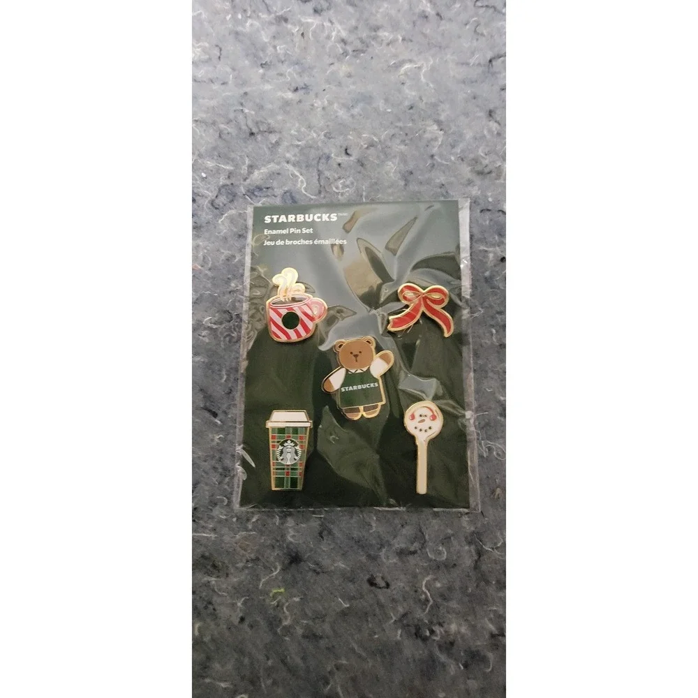 Starbucks 2025 Christmas Pin‎ Set